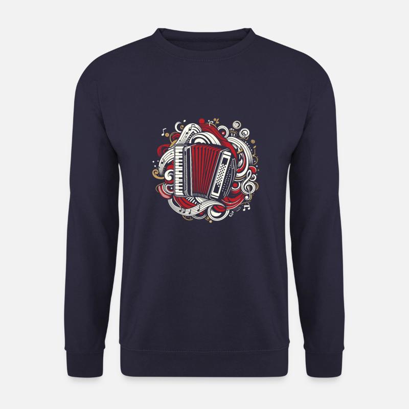 Akkordeon - Unisex Pullover - Navy