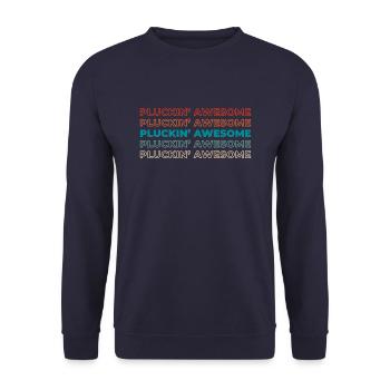 Banjo - Unisex Pullover - Navy - Vorne - Alina (178cm) & Michal (187cm)
