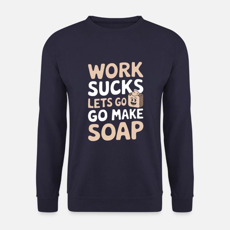Soap production - Unisex Sweatshirt - navy