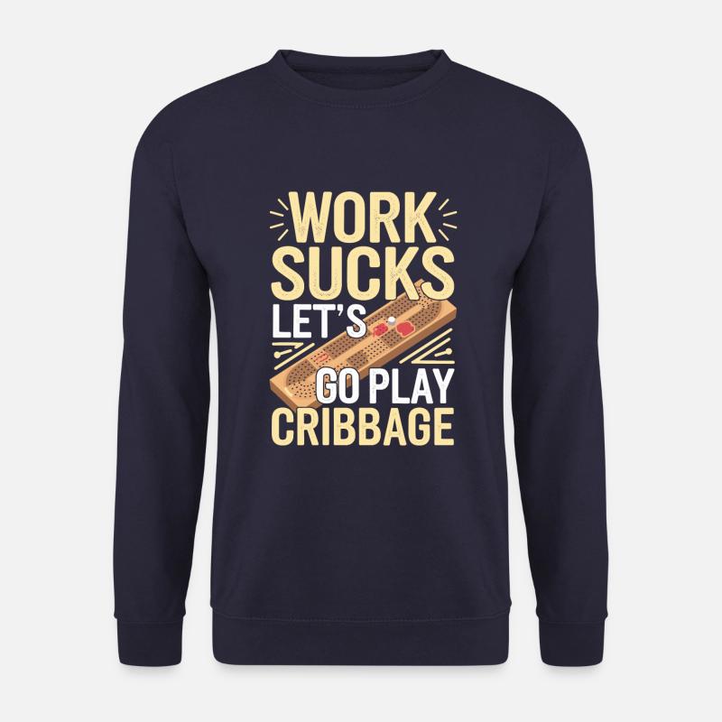 Cribbage - Unisex Sweatshirt - navy