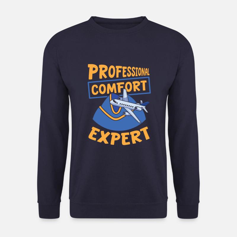Flugbegleiter Stewardess - Unisex Pullover - Navy