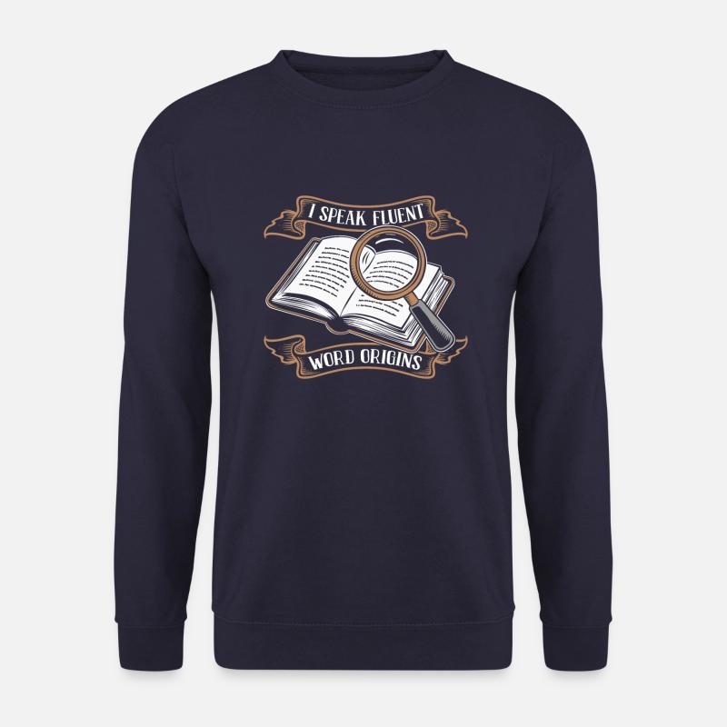 Etymologist - Unisex Sweatshirt - navy