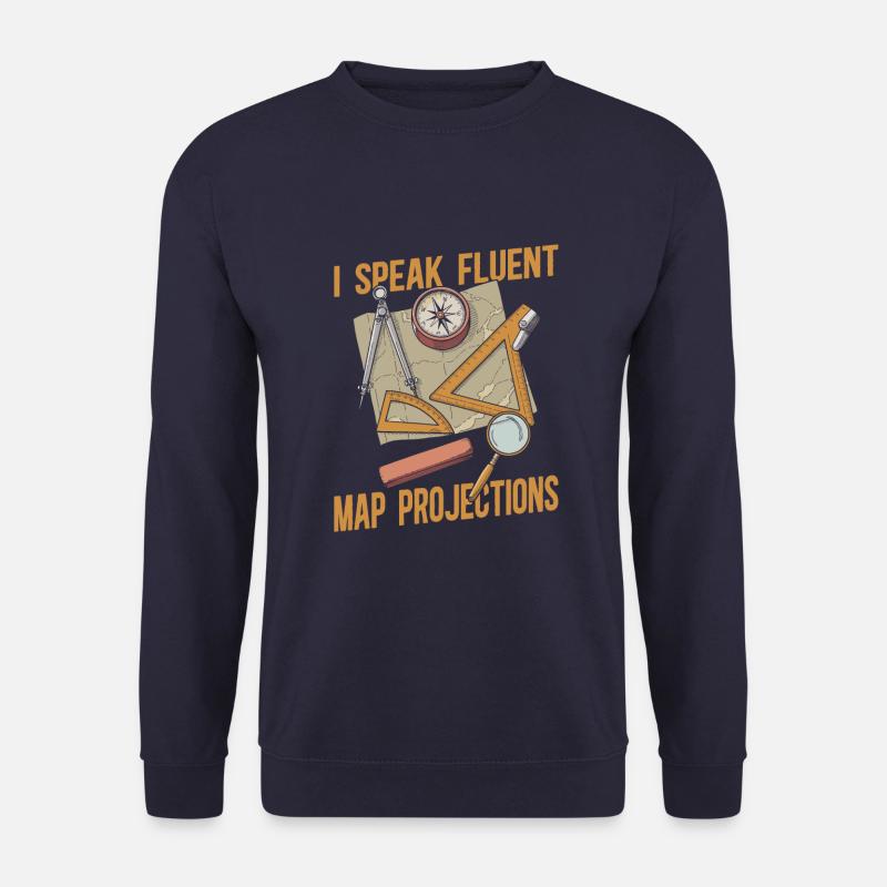 Kartograph - Unisex Pullover - Navy