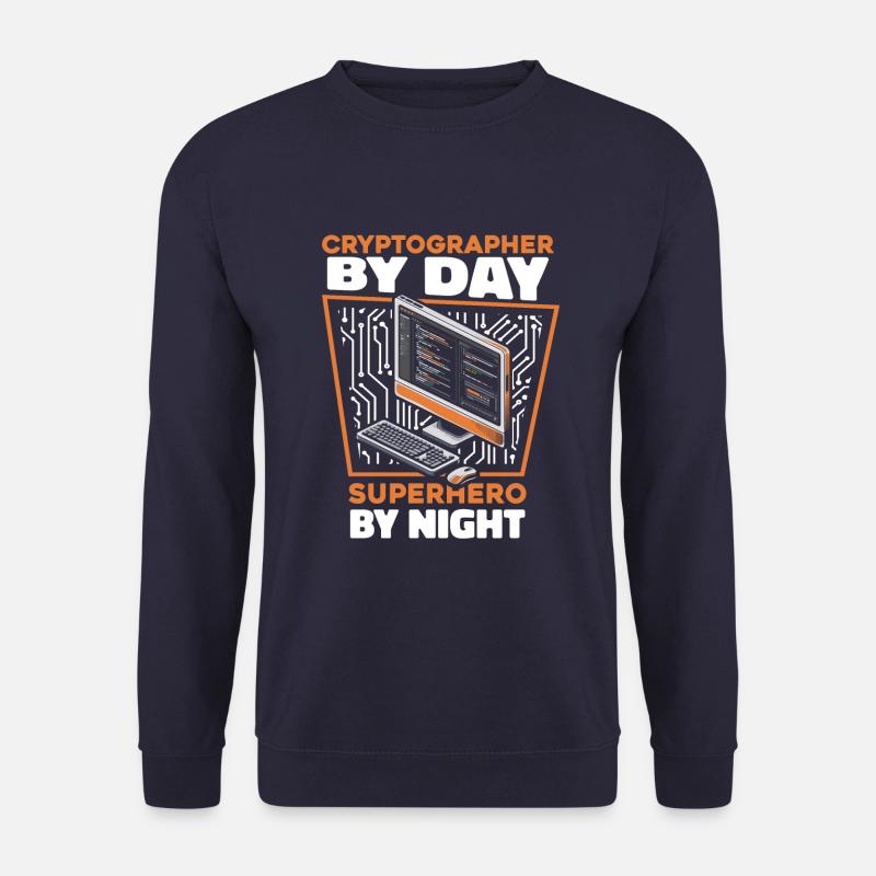 Cryptographer - Sweat-shirt Unisexe - marine