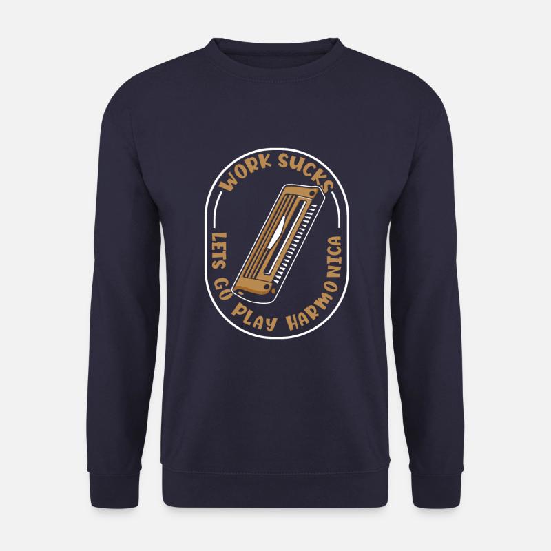 Harmonica - Unisex Sweatshirt - navy