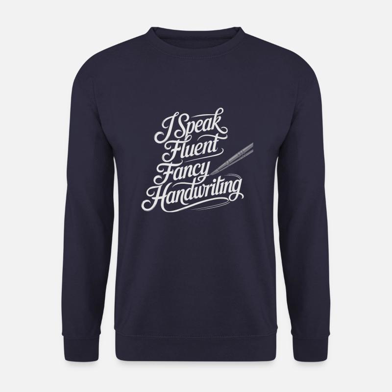 Calligrapher - Unisex Sweatshirt - navy