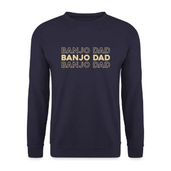 Banjo - Sweat-shirt Unisexe - marine - Devant - Alina (178cm) & Michal (187cm)