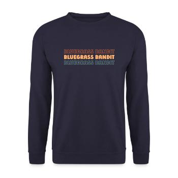 Banjo - Unisex Sweatshirt - navy - Front - Alina (178cm) & Michal (187cm)