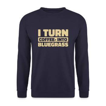 Banjo - Unisex Sweatshirt - navy - Front - Alina (178cm) & Michal (187cm)