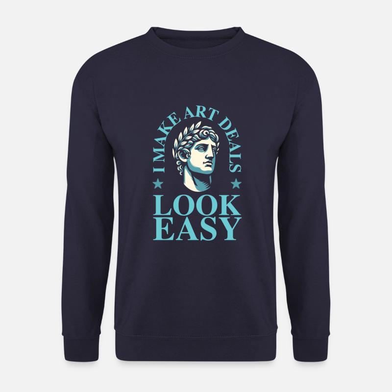 Kunsthändler - Unisex Pullover - Navy