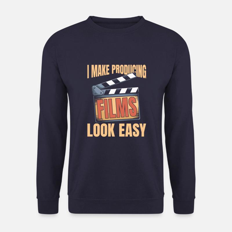 Filmproduzent - Unisex Pullover - Navy