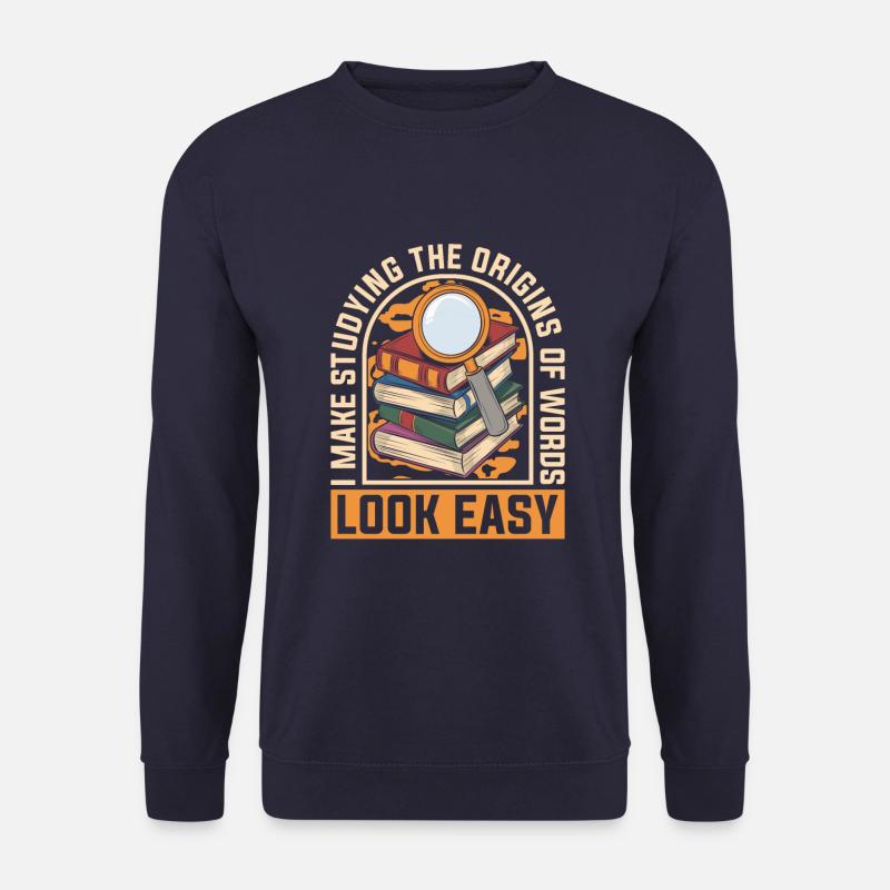 Etymologe - Unisex Pullover - Navy