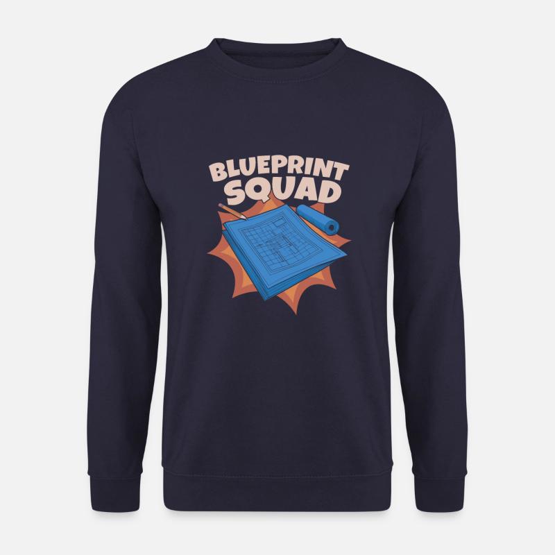 Équipe d’architecture d’architecte - Sweat-shirt Unisexe - marine