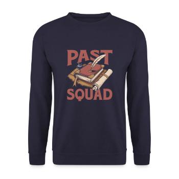 Historian Kader - Unisex Sweatshirt - navy - Front - Alina (178cm) & Michal (187cm)