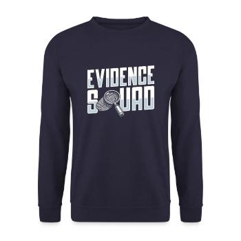 Cadre des techniciens judiciaires - Sweat-shirt Unisexe - marine - Devant - Alina (178cm) & Michal (187cm)