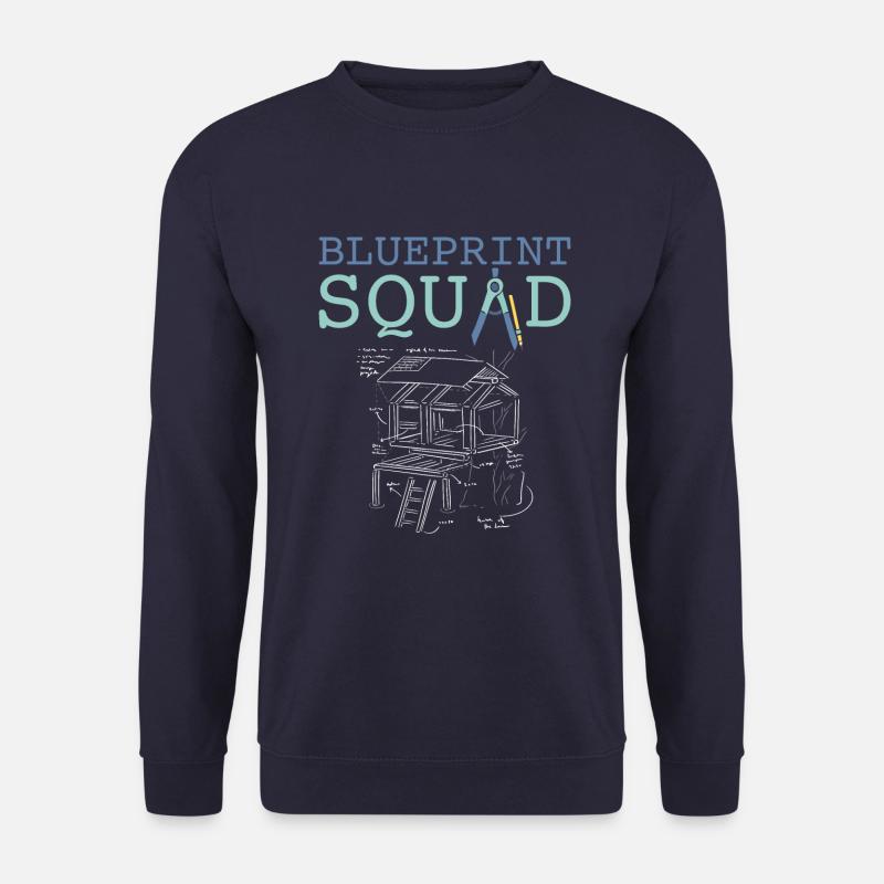 Verfasser Kader - Unisex Pullover - Navy