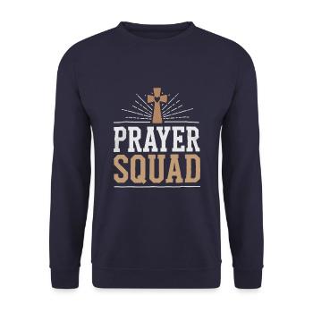 Kaplan Squad - Unisex Sweatshirt - navy - Front - Alina (178cm) & Michal (187cm)