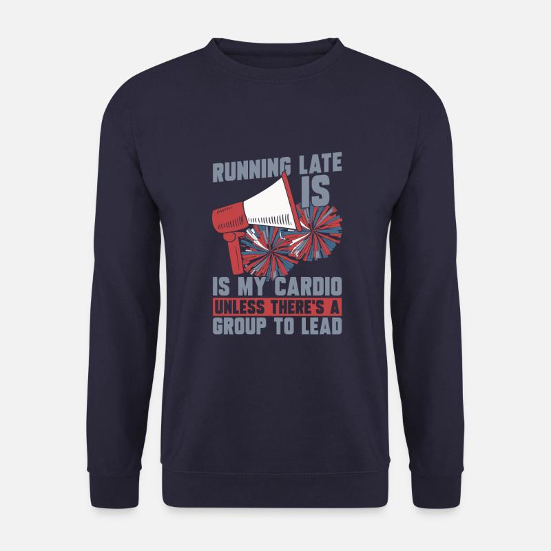 Cheerleader Cheerleading - Unisex Pullover - Navy