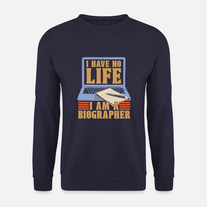 Biograph - Unisex Pullover - Navy