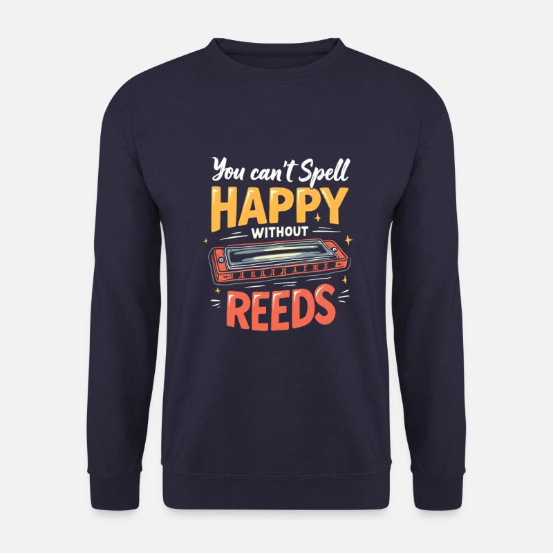 Harmonica - Sweat-shirt Unisexe - marine