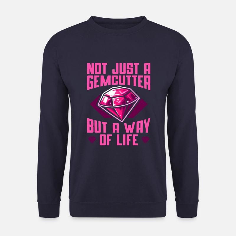 Edelsteinschleifer - Unisex Pullover - Navy