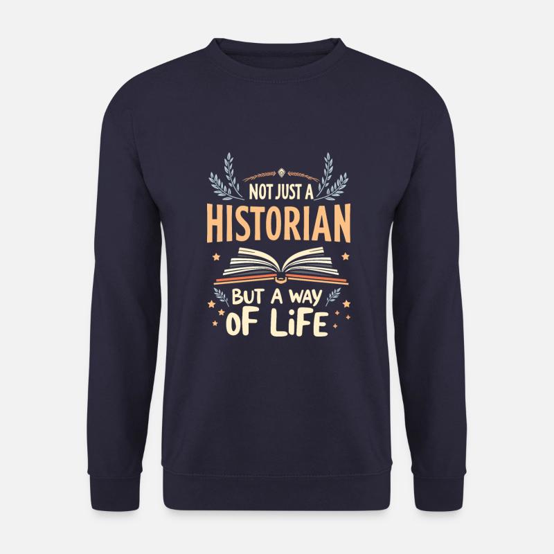 Historian - Unisex Sweatshirt - navy