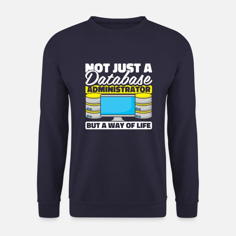 Database Administrator - Unisex Sweatshirt - navy