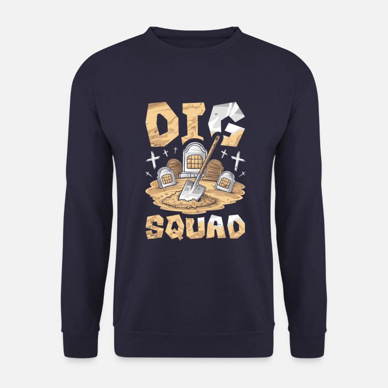 Gravedigger Funeral Assistant Cadre - Unisex Sweatshirt - navy