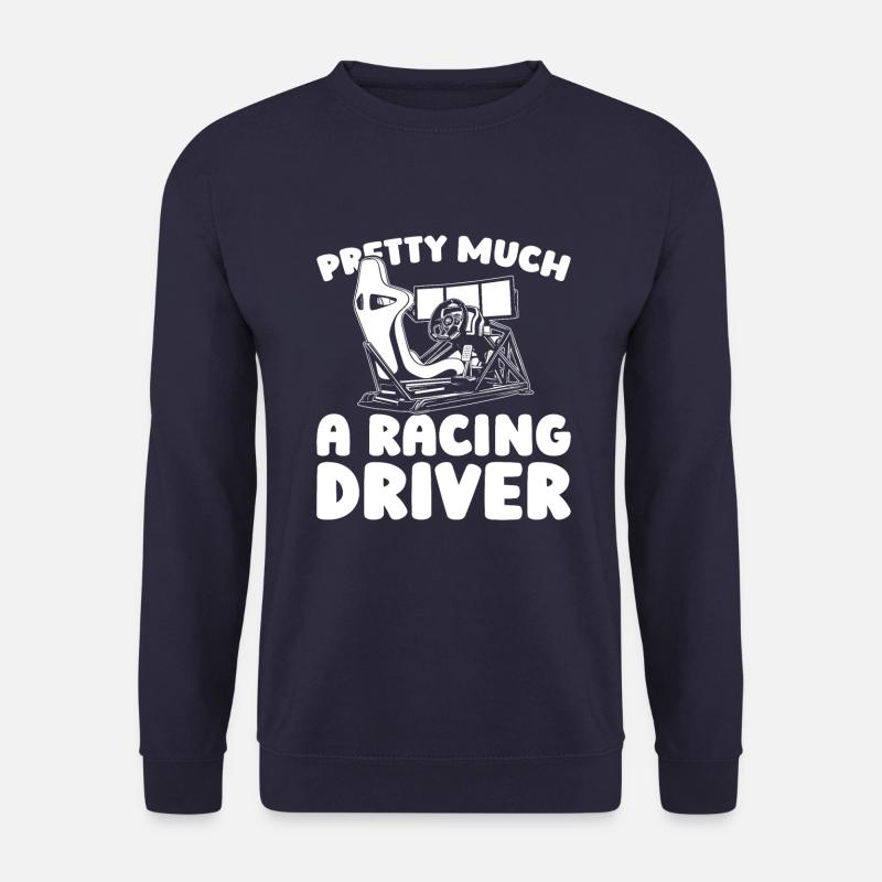 Sim Racing - Sweat-shirt Unisexe - marine