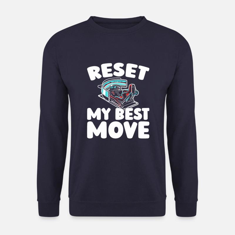 Sim Racing - Sweat-shirt Unisexe - marine