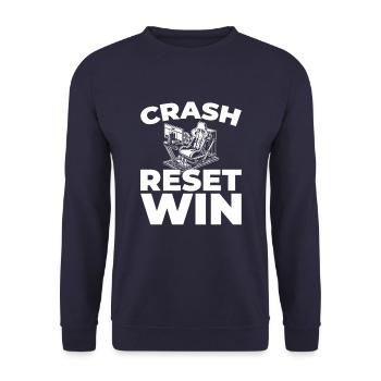 Sim Racing - Sweat-shirt Unisexe - marine - Devant - Alina (178cm) & Michal (187cm)