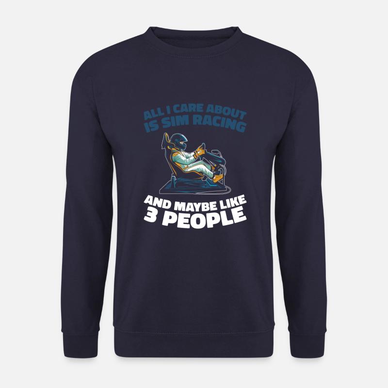 Sim Racing - Unisex Sweatshirt - navy