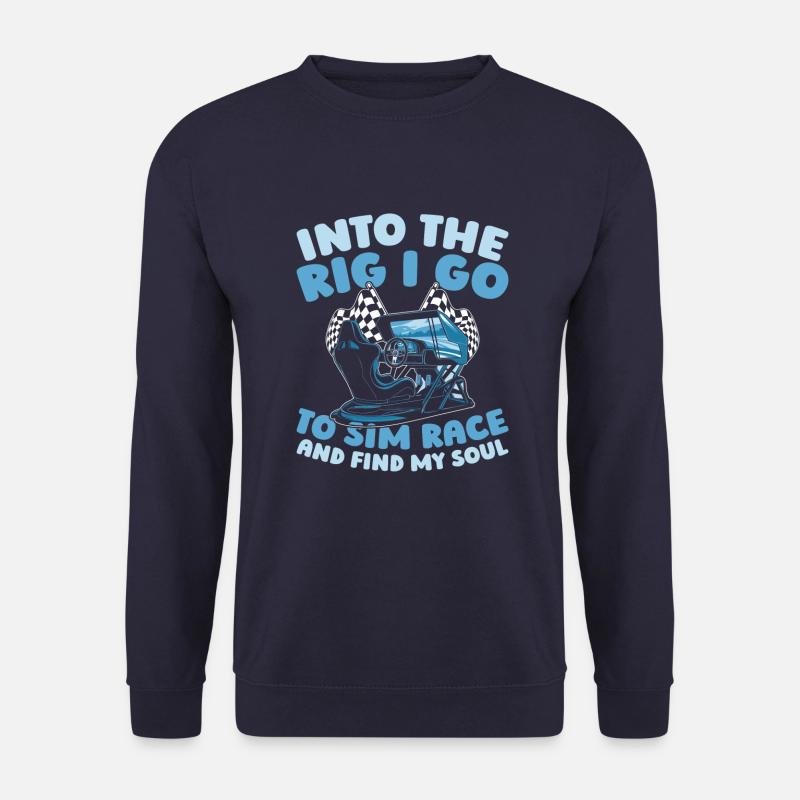 Sim Racing - Unisex Pullover - Navy