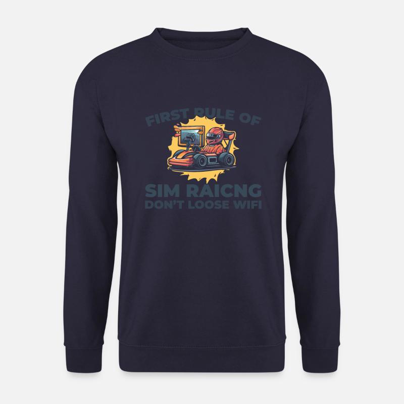 Sim Racing - Unisex Pullover - Navy