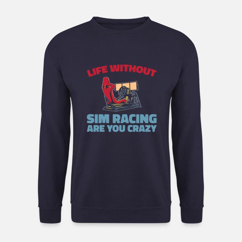 Sim Racing - Unisex Pullover - Navy