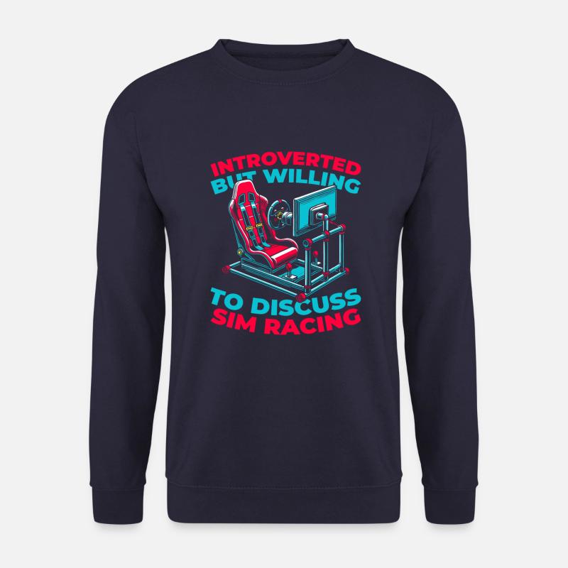 Sim Racing - Unisex Sweatshirt - navy