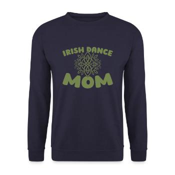 Irish Dance Irischer Tanz - Unisex Sweatshirt - navy - Front - Alina (178cm) & Michal (187cm)