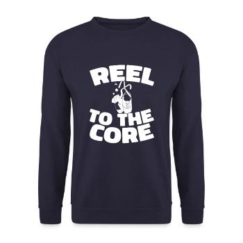 Irish Dance Irischer Tanz - Unisex Sweatshirt - navy - Front - Alina (178cm) & Michal (187cm)