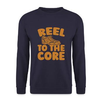 Irish Dance Irischer Tanz - Unisex Sweatshirt - navy - Front - Alina (178cm) & Michal (187cm)