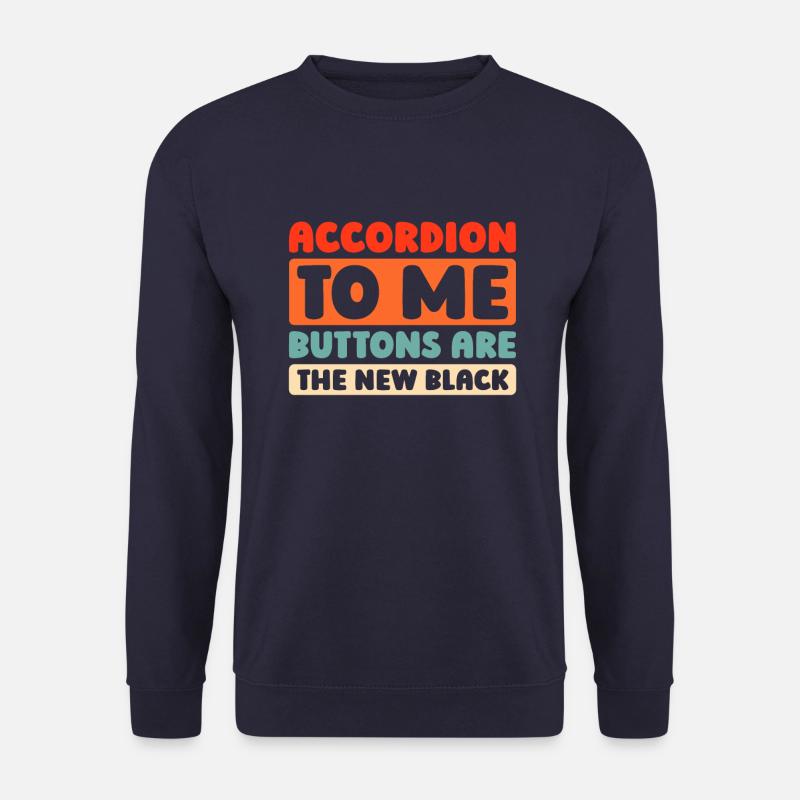 Akkordeon - Unisex Pullover - Navy