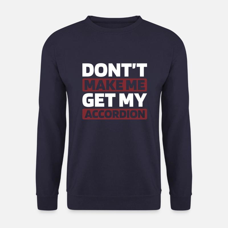 Akkordeon - Unisex Pullover - Navy