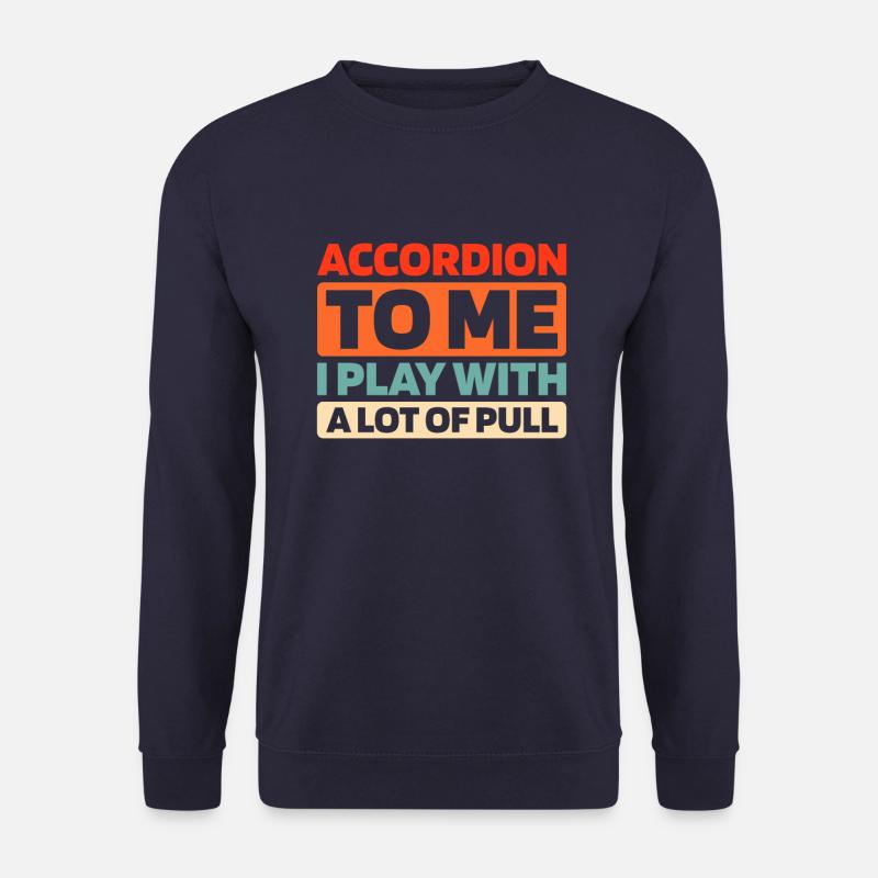 Akkordeon - Unisex Pullover - Navy
