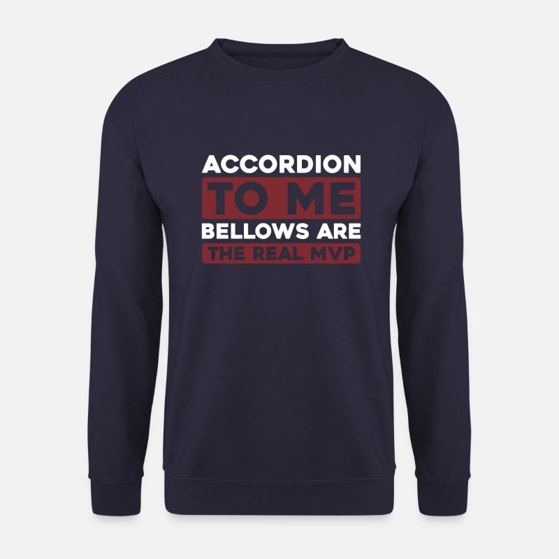 Akkordeon - Unisex Pullover - Navy
