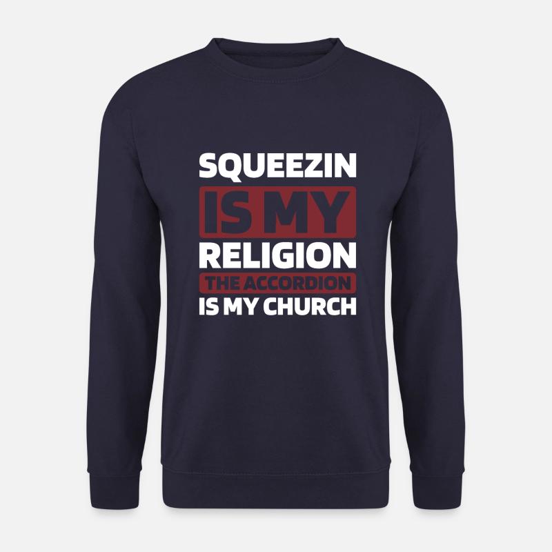 Akkordeon - Unisex Pullover - Navy