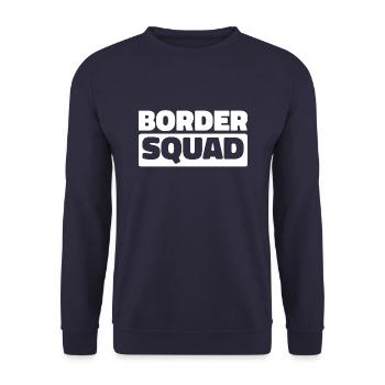 Enseignant de maternelle Assistante maternelle Kader - Sweat-shirt Unisexe - marine - Devant - Alina (178cm) & Michal (187cm)