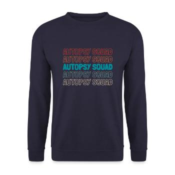 Intensive Care Nurse Cadre - Unisex Sweatshirt - navy - Front - Alina (178cm) & Michal (187cm)