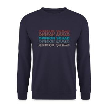 Construction Worker Cadre - Unisex Sweatshirt - navy - Front - Alina (178cm) & Michal (187cm)
