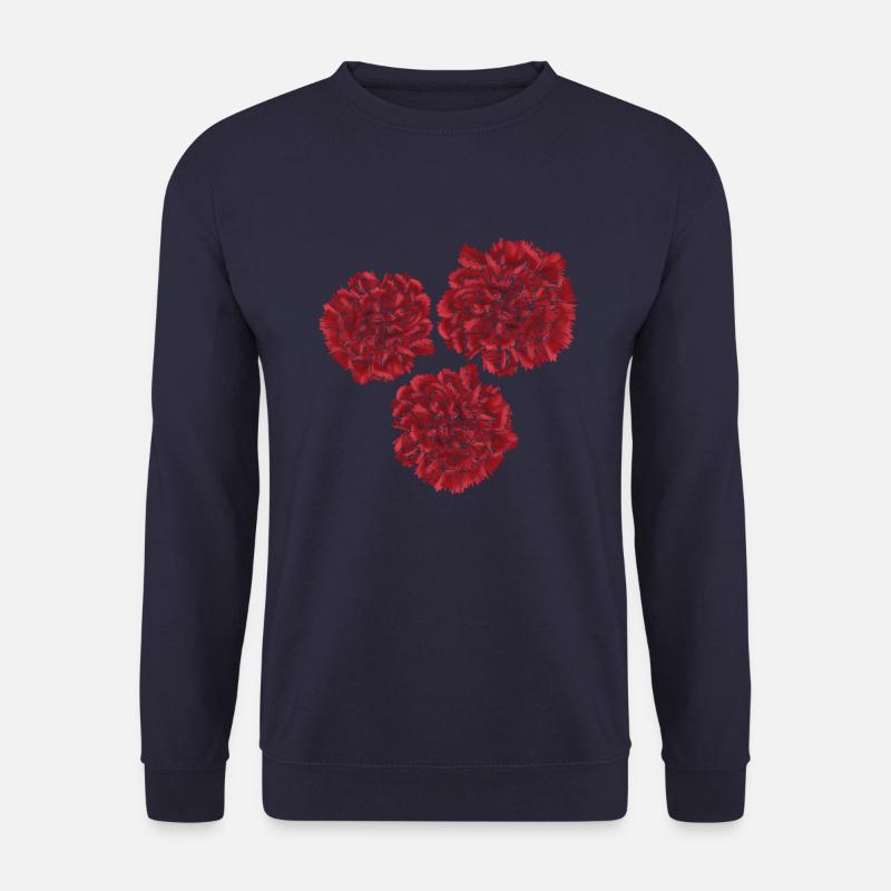 Carnations - Unisex Sweatshirt - navy