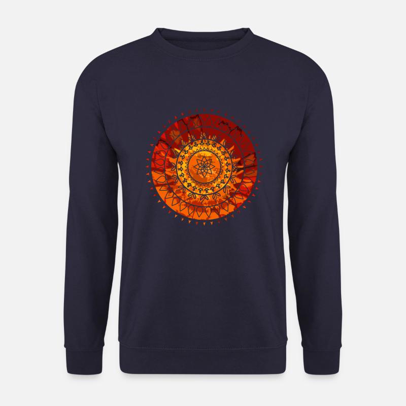 Mandala - Unisex Pullover - Navy