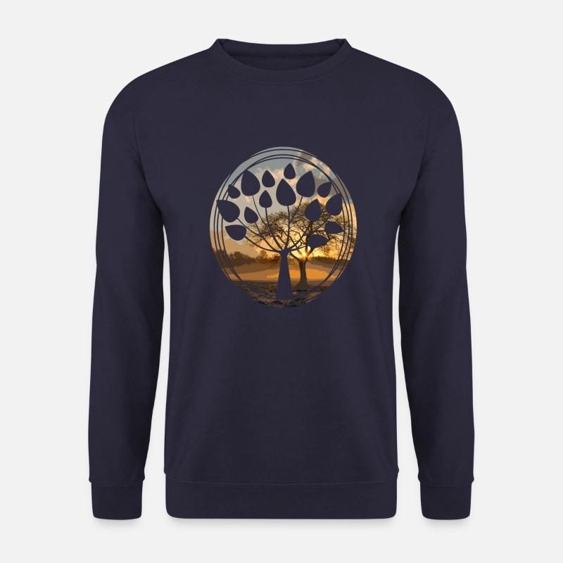 tree - Unisex Sweatshirt - navy